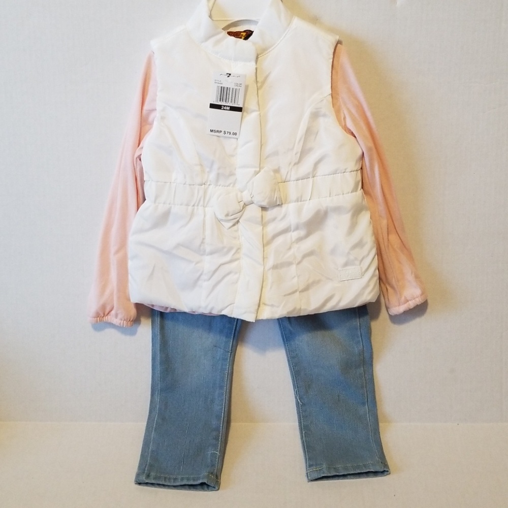 NEW 7 for All Mankind 24 month Outfit